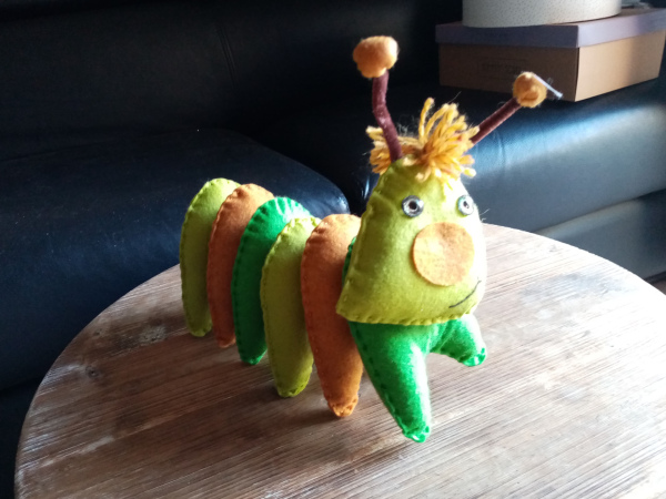 Mille-pattes vert